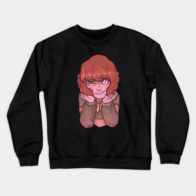 Yandere Girl Chara Crewneck Sweatshirt by WiliamGlowing